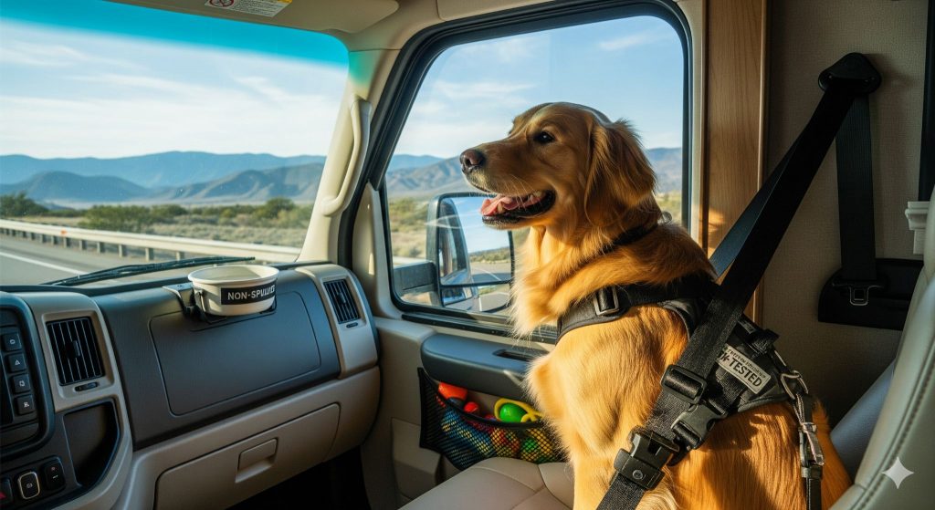 Traveling Safely in an RV with Your Dog.